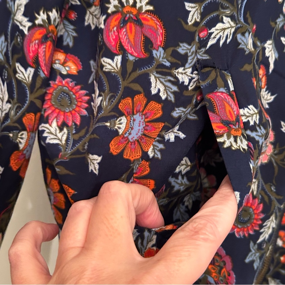 LOVE TREE Floral Bomber Baseball Jacket Size M - Picture 6 of 9
